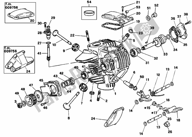 Wszystkie części do Pozioma G? Owica Cylindra Ducati Supersport 750 SS 1992